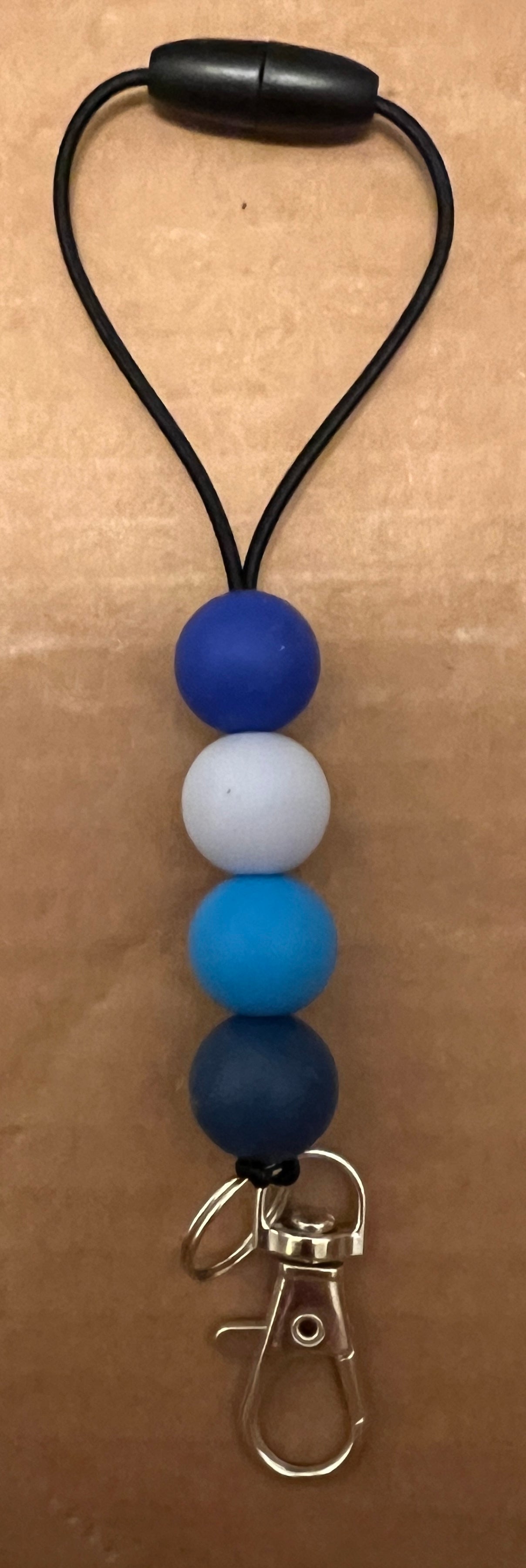 Assorted Blue Beaded Hanger