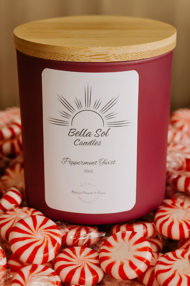 Peppermint Twist 10 oz Candle