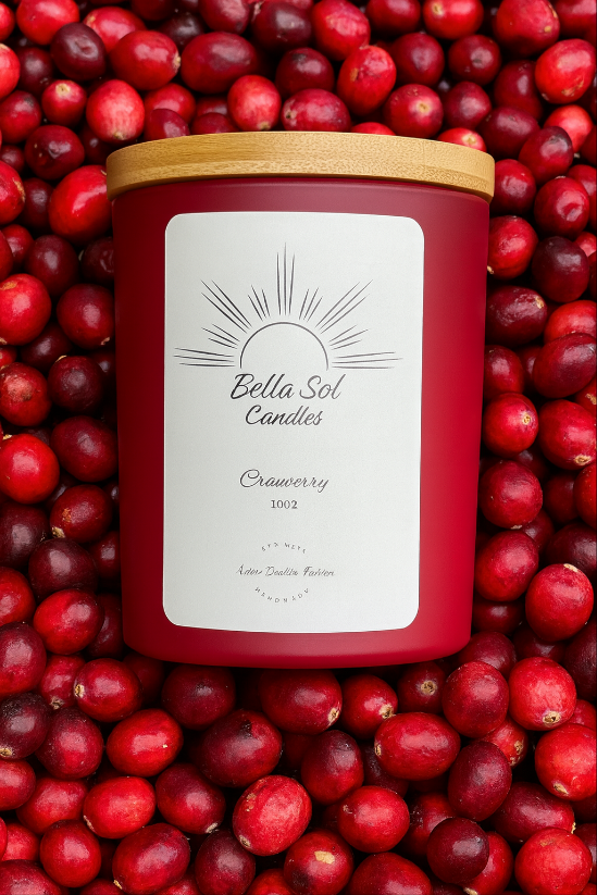 Cranberry 10 oz Candle