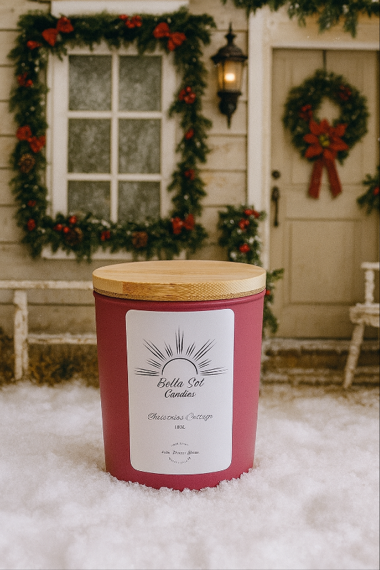 Christmas Cottage 10 oz Candle