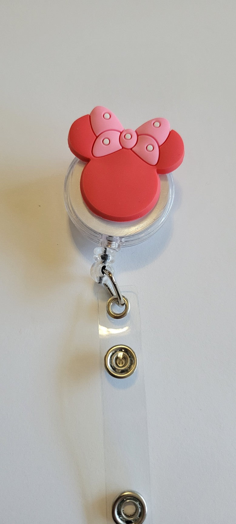 Minnie Mouse Badge Reel