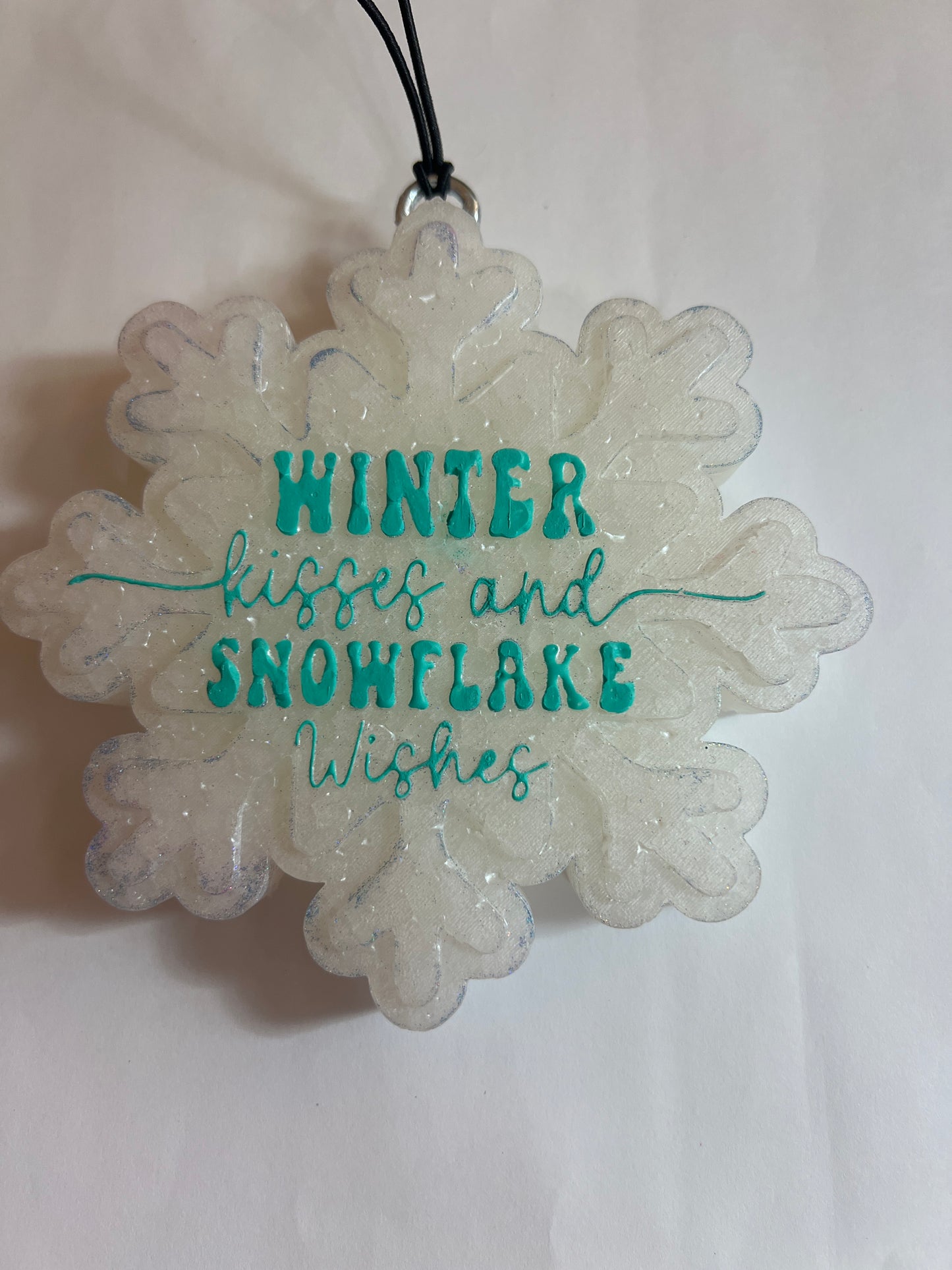 "Winter Kisses and Snowflake Wishes" Snowflake - A Thousand Wishes