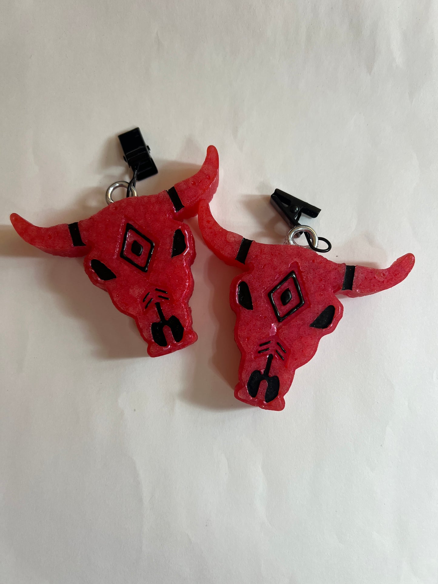 Set of 2 Longhorn Vent Clips - Love Spell