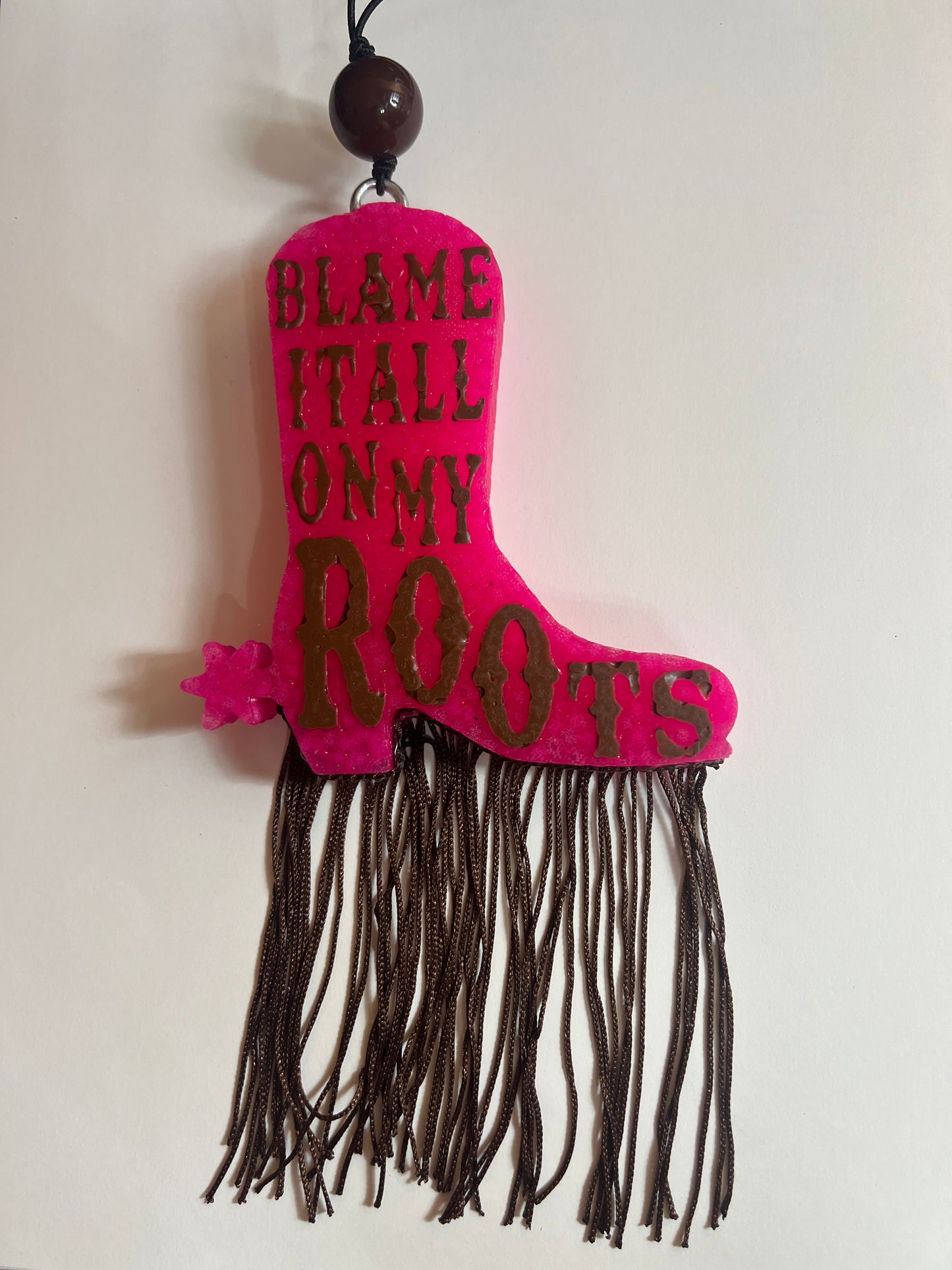 "Blame It On My Roots" Boot - Strawberry Pound Cake