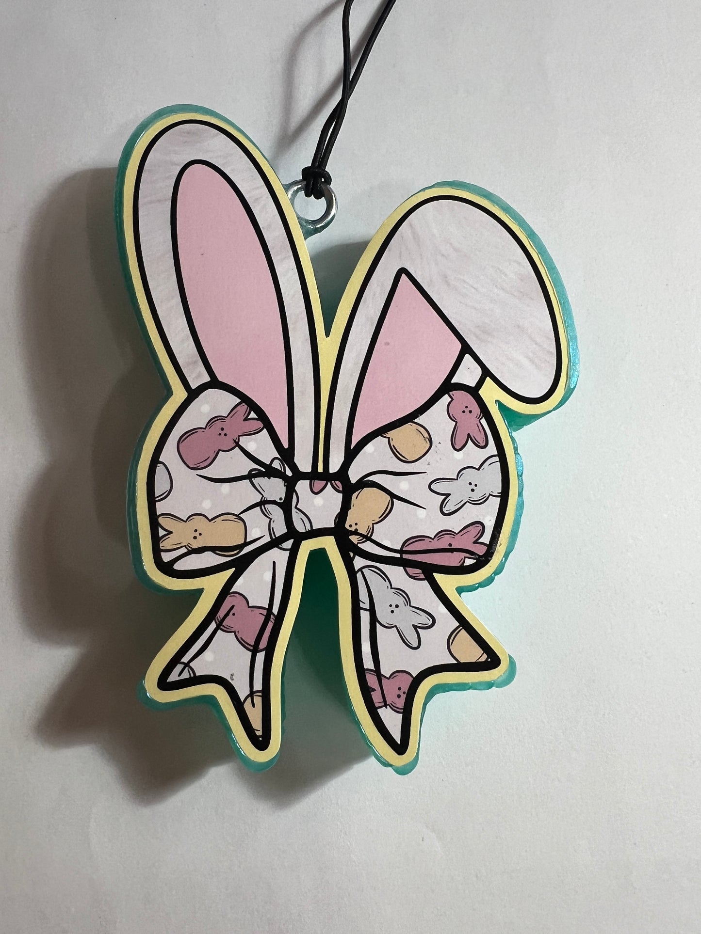 Bunny Ears With Bow - Marshmallow Peeps