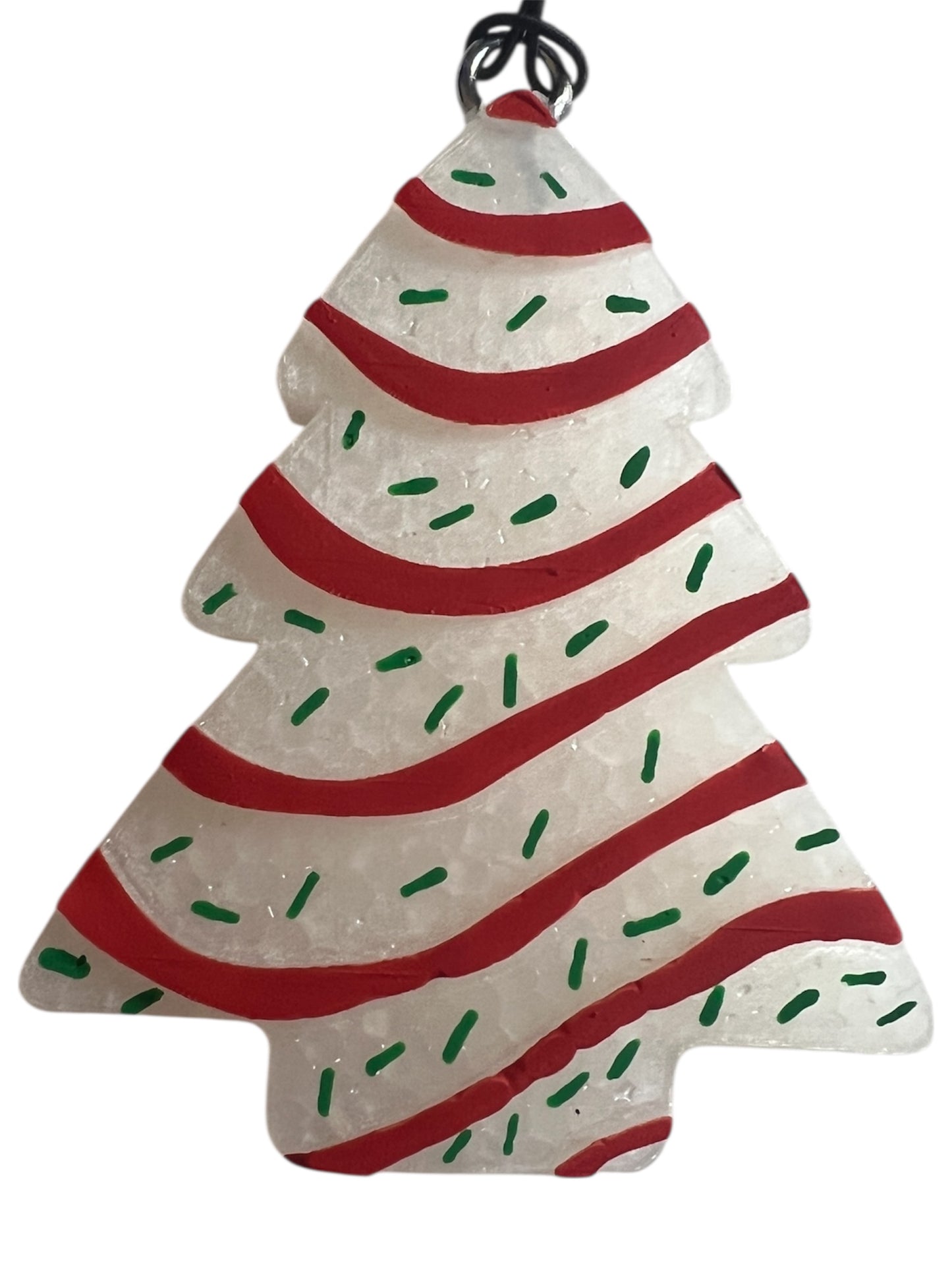 Christmas Tree Snack Cake - Peppermint Twist