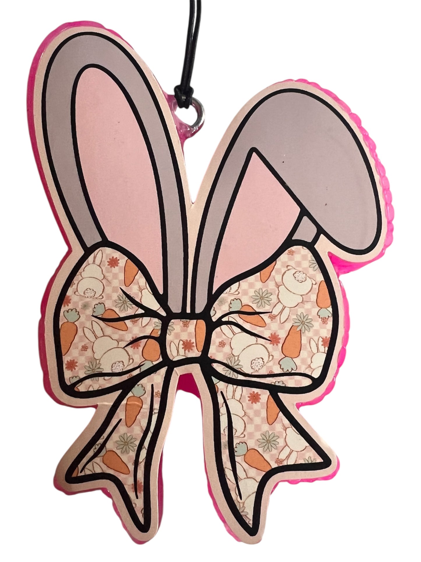 Bunny Ears With Bow - Jelly Bean