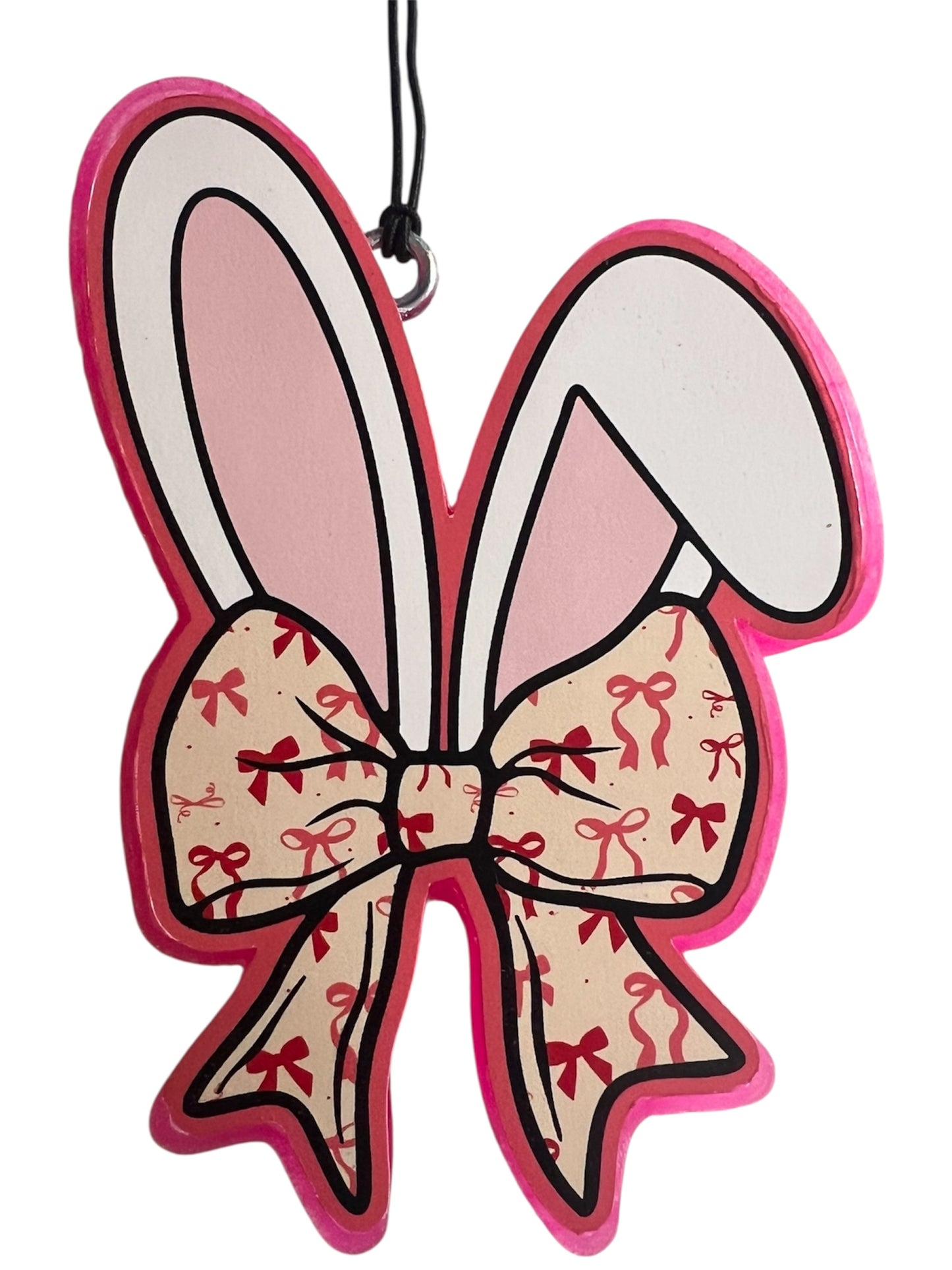 Bunny Ears With Bow - Jelly Bean