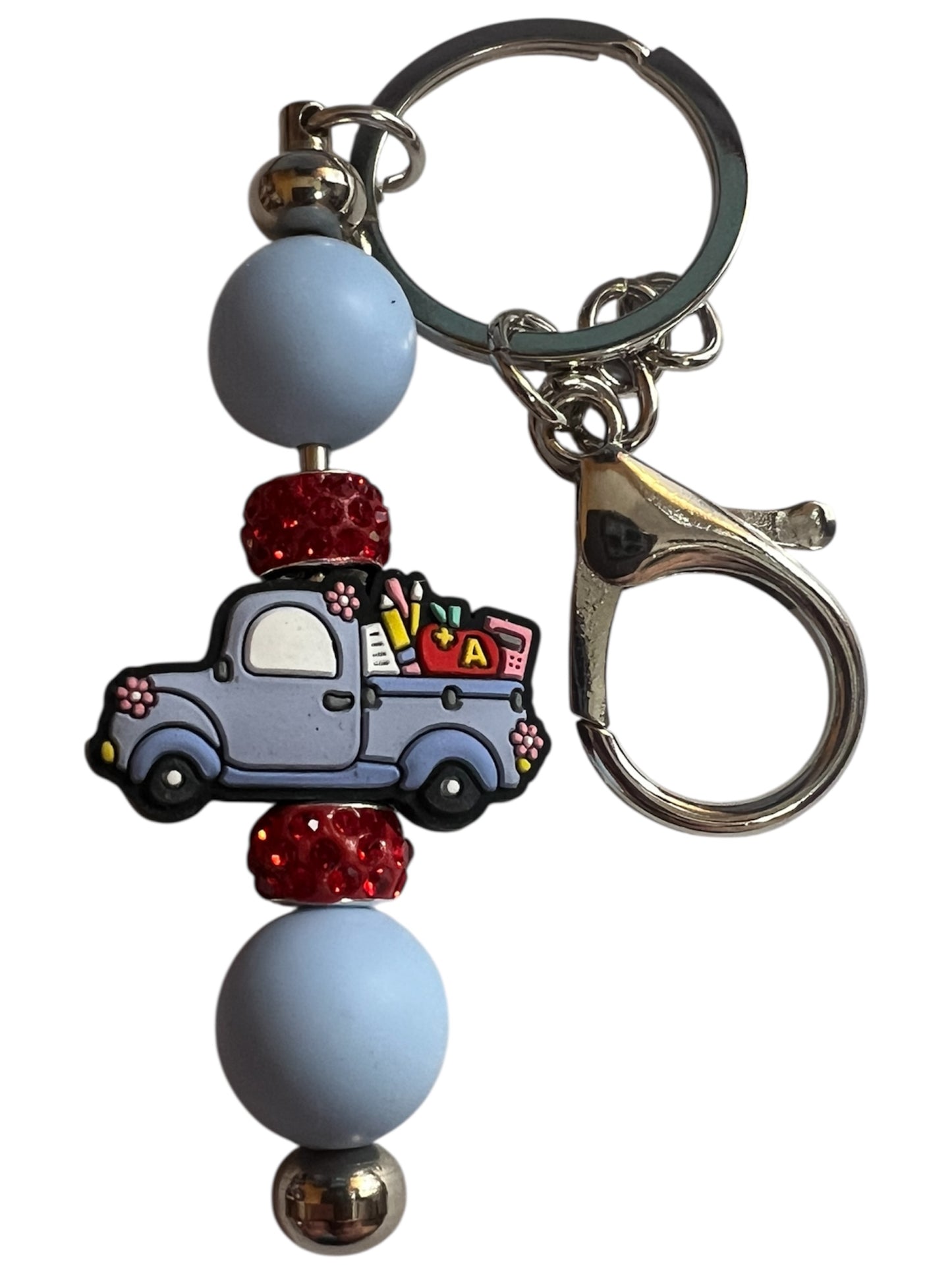 Teacher Truck Keychain