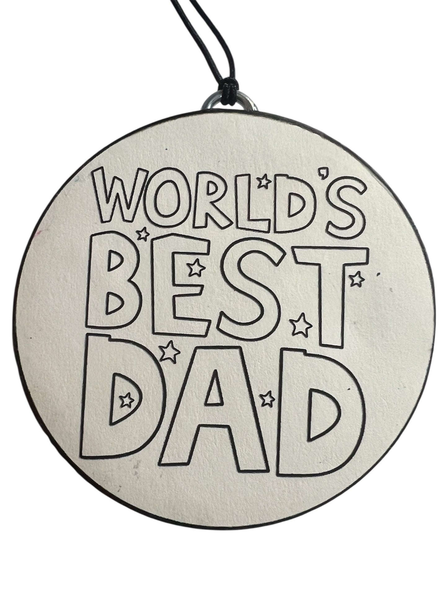 Freshie Coloring Kit - World's Best Dad - Fierce