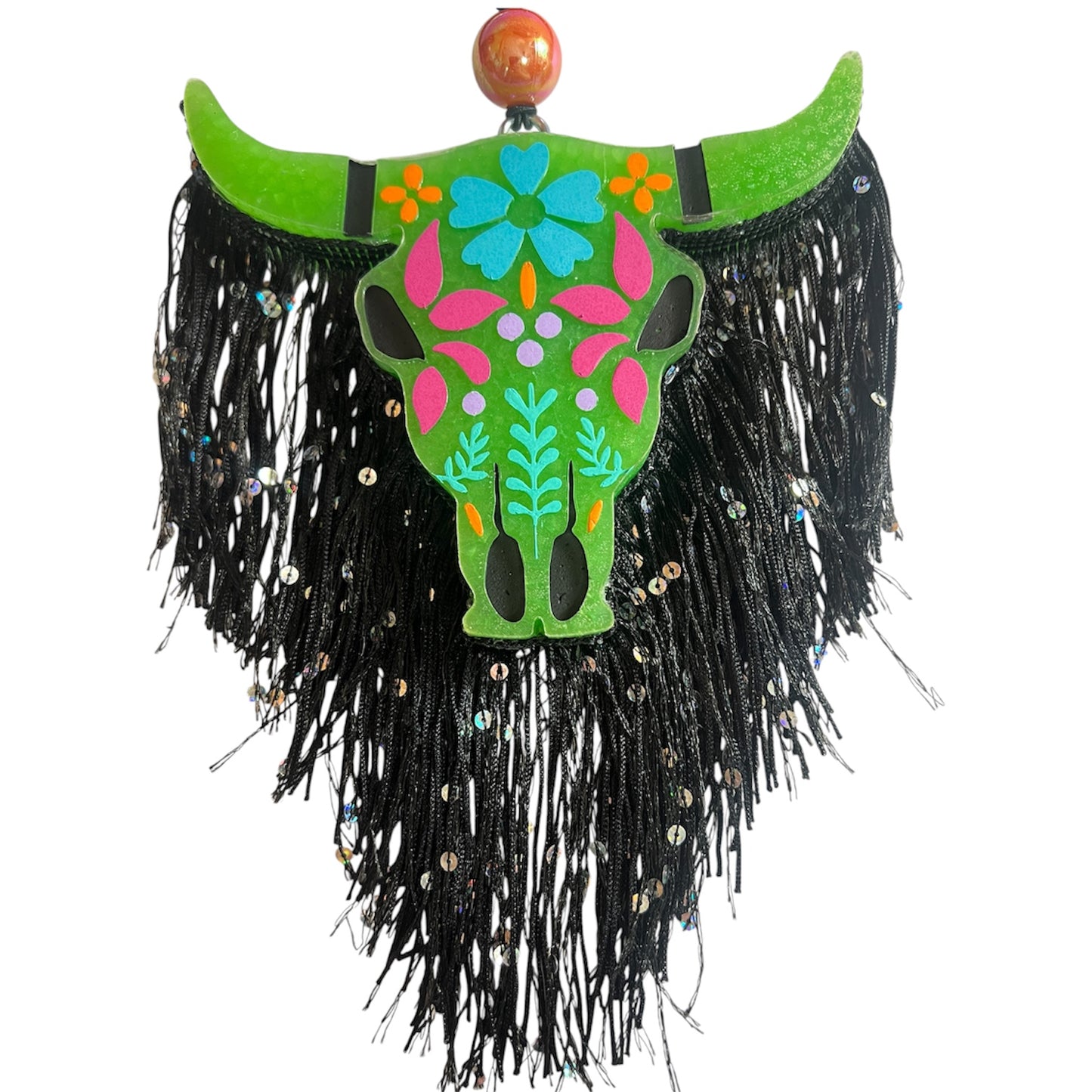 Large Longhorn (Mexican Floral) - Margarita