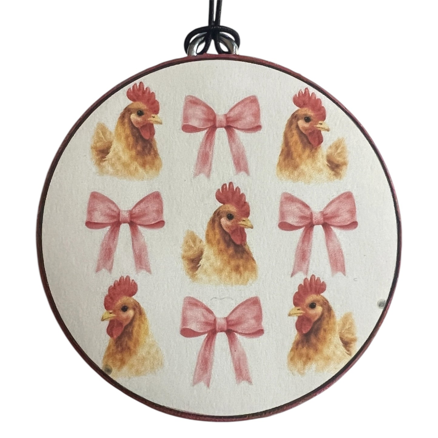 Chickens/Bows - Watermelon Lemonade