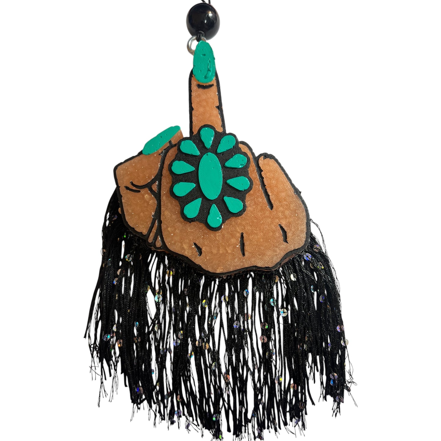 Western Glam Middle Finger - Watermelon Patch