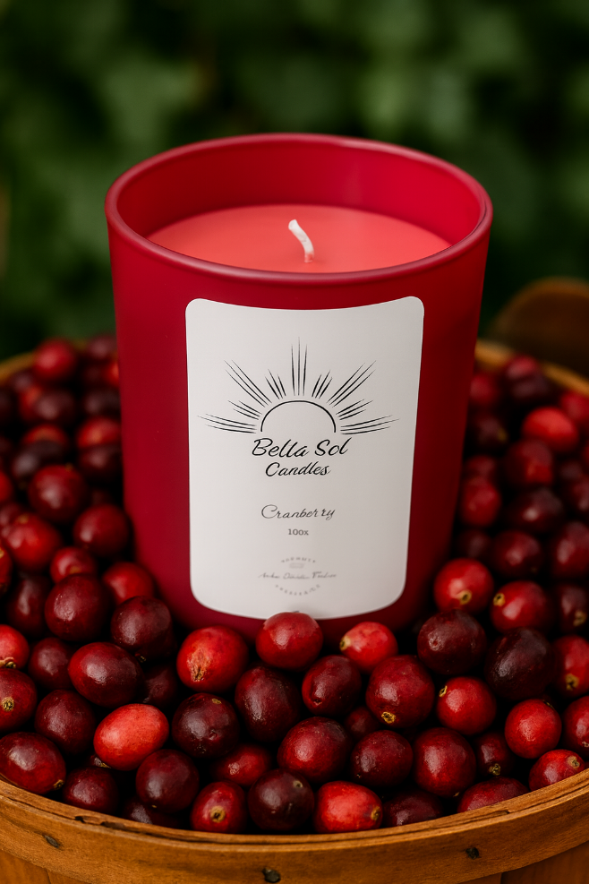 Cranberry 10 oz Candle