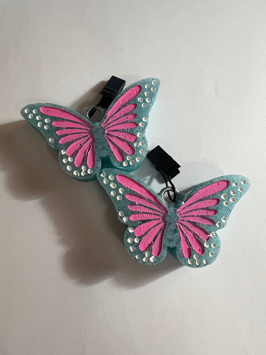 Butterfly Vent Clips - Love Spell