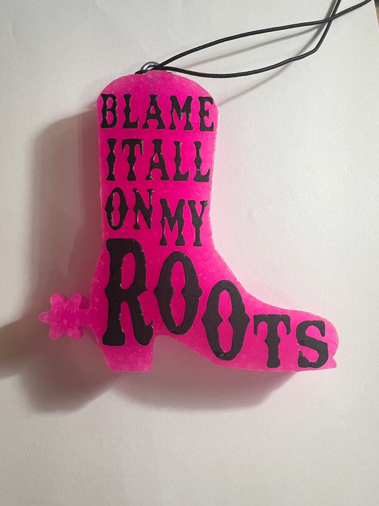 "Blame It On My Roots" Boot- Watermelon Patch
