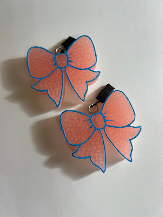 Bow Vent Clips - Watermelon Jolly Rancher
