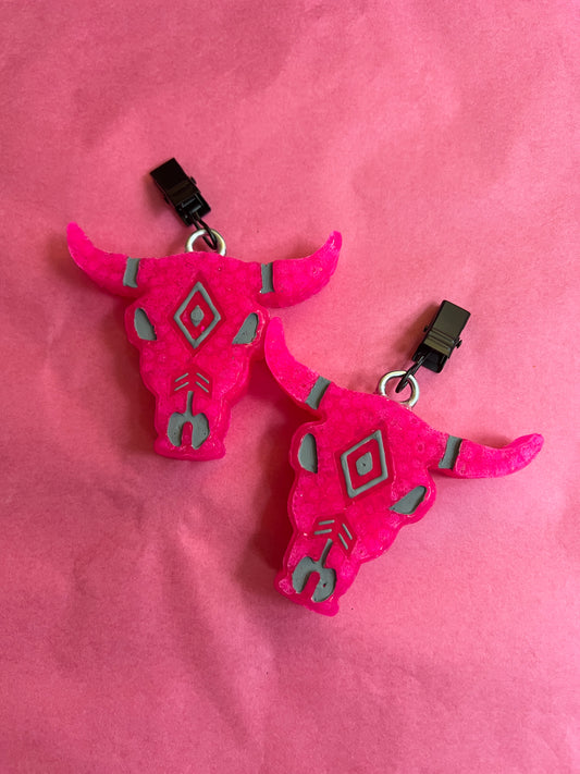 Set of 2 Longhorn Vent Clips - Sweet Grace