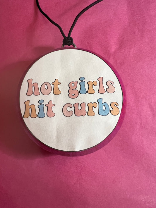 Hot Girls Hit Curbs - Mahogany Teakwood