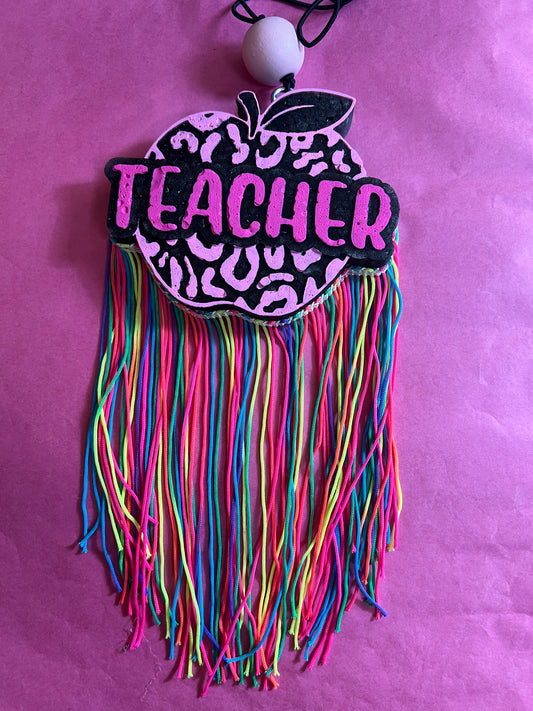 Teacher Leopard Apple  - Watermelon Patch