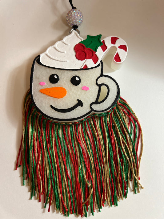 Snowman Mug  - Winter Candy Apple