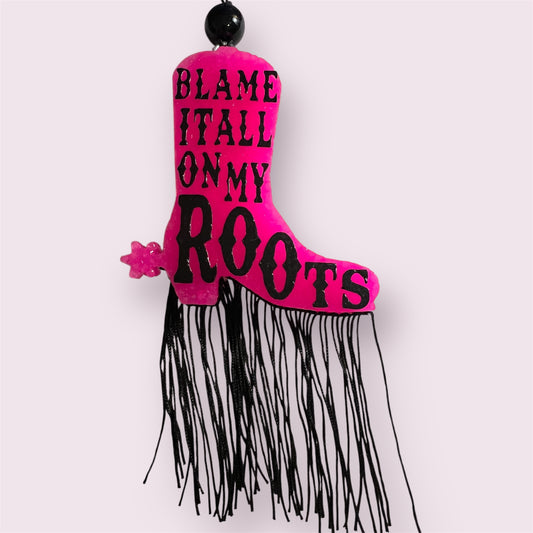 "Blame It On My Roots" Boot - Salt My Rim