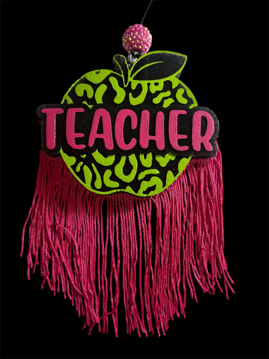 Teacher Leopard Apple  - New Car