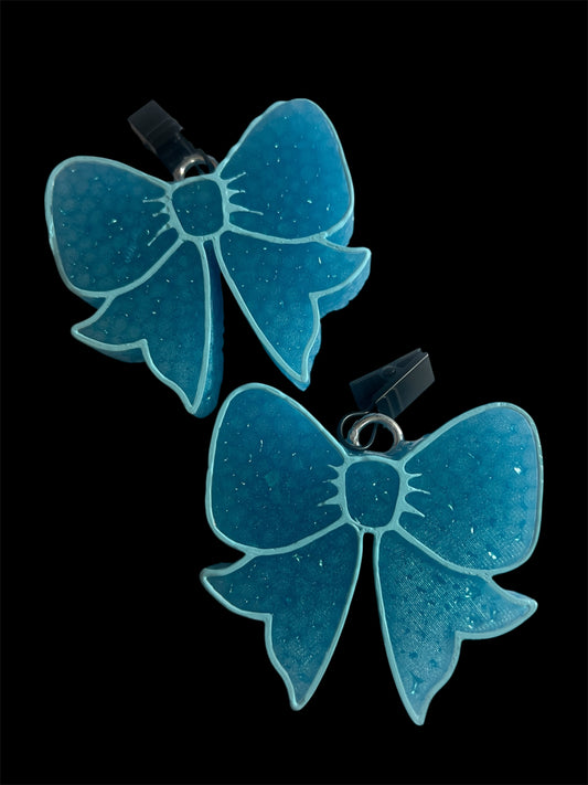 Bow Vent Clips - Mahogany Teakwood