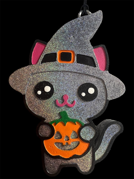 Baby Halloween Kitty - Caramel Apple