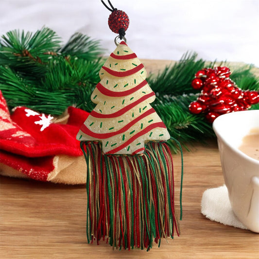Christmas Tree Snack Cake - Grinchmas Crunch