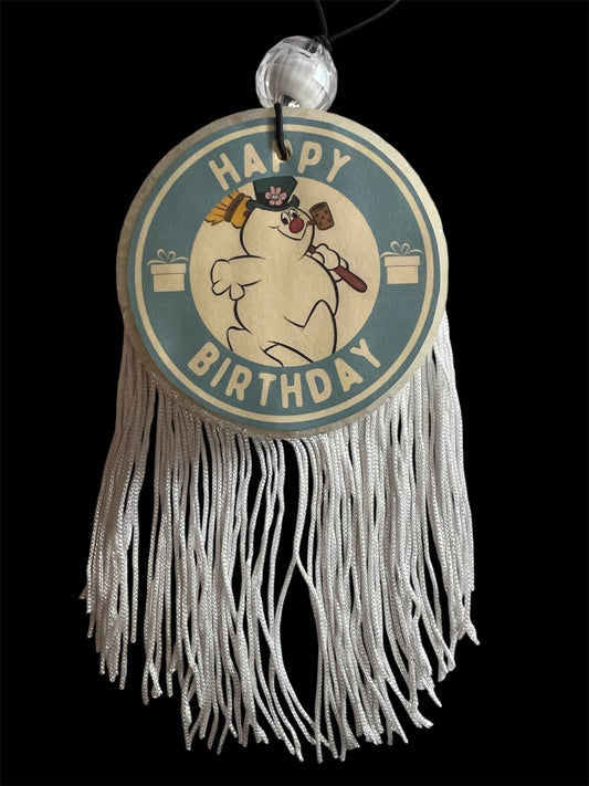 Happy Birthday (Frosty)  - Christmas Cookies