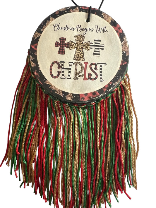 Christmas Begins With CHRIST - Cinnamon Sticks