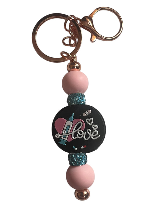 Nurse Love Keychain