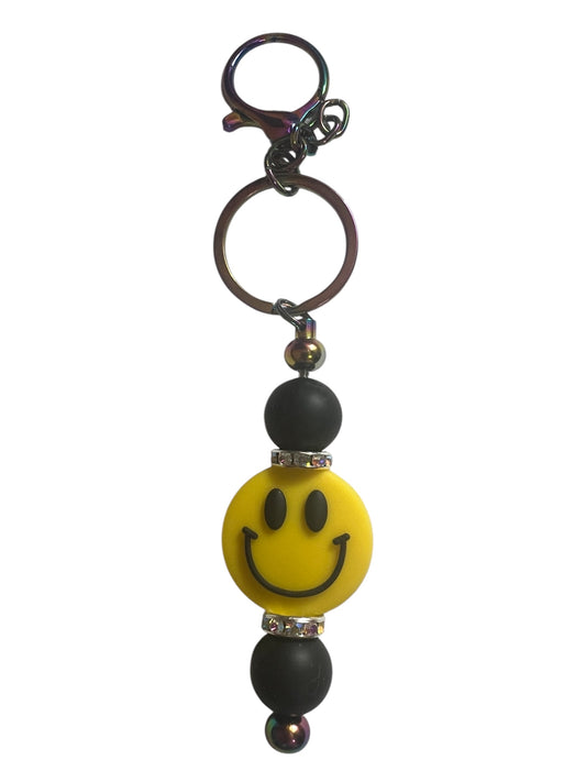 Smiley Face Keychain