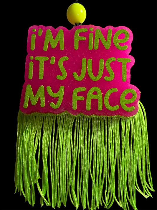 I'm Fine It's Just My Face - Sugared Lemon Zest