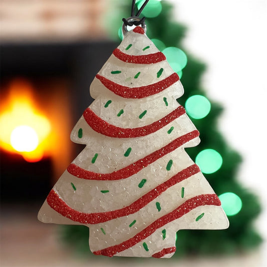 Christmas Tree Snack Cake - Cinnamon