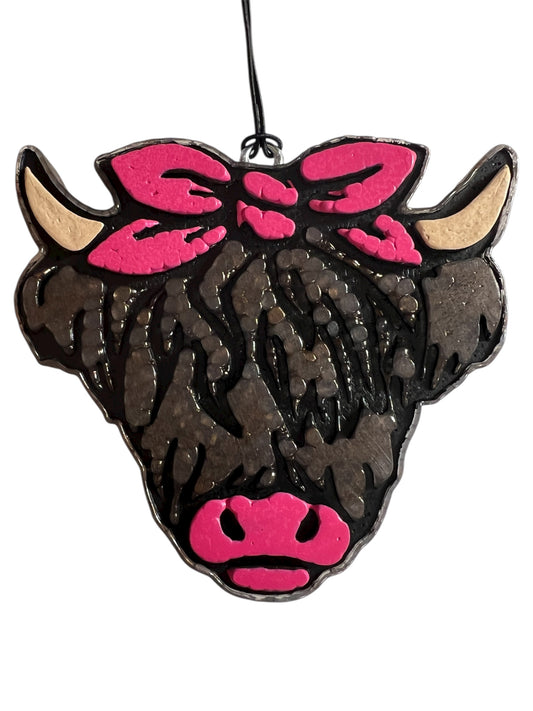 Highland Cow - Sun - Drenched Cowboy