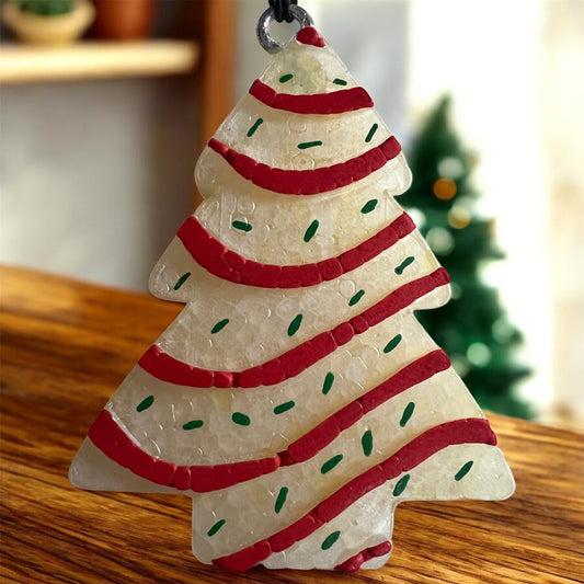 Christmas Tree Snack Cake - Vanilla Bean Noel