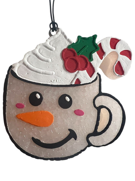 Snowman Mug  - Peppermint