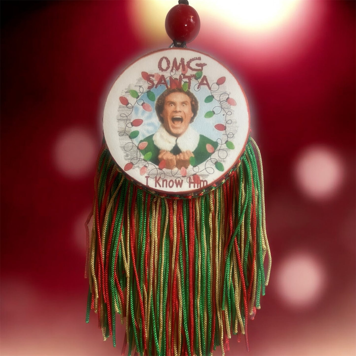 OMG SANTA I know Him - Winter Candy Apple