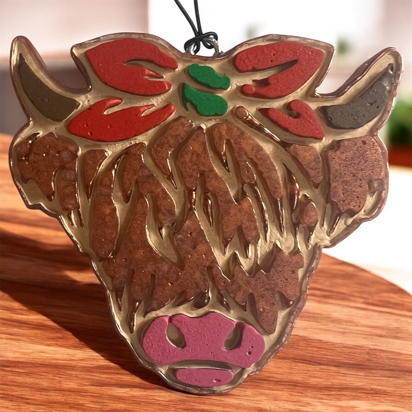 Highland Cow - Winter Wonderberry