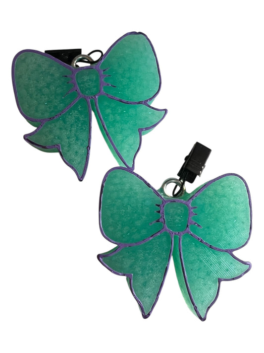 Bow Vent Clips - Black Ice