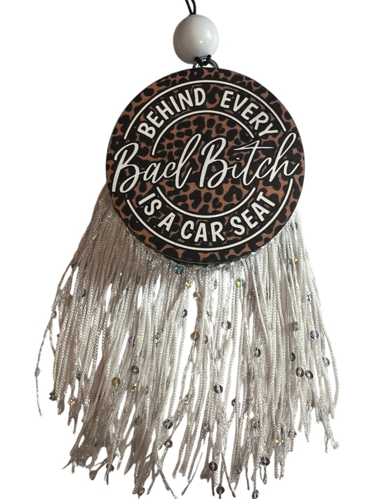 Behind Every Bad Bitch Is A Car Seat - Coffee & Whiskey