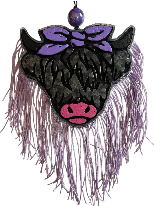 Highland Cow - Bow Ties & Bourbon