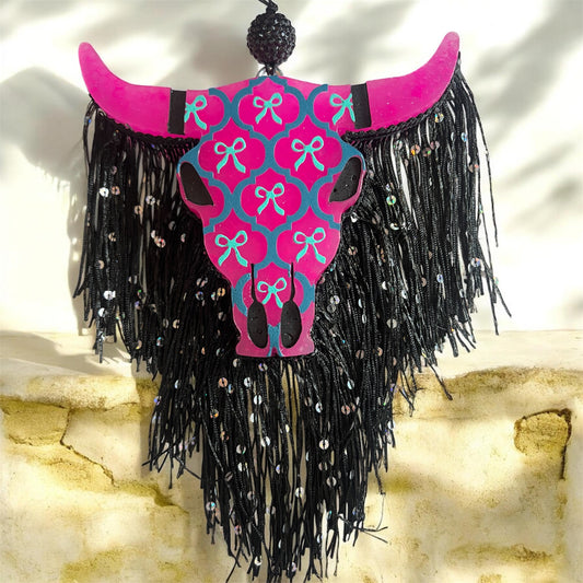 Large Longhorn (Coquette Bows) - Naked Cowboy