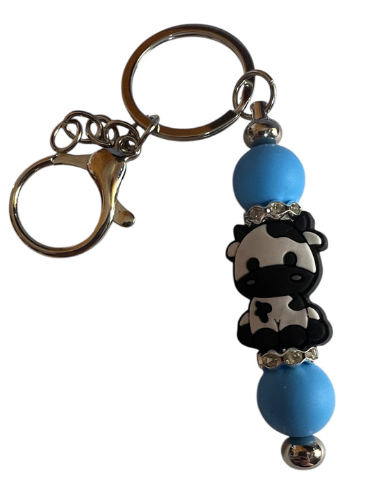 Cow Keychain