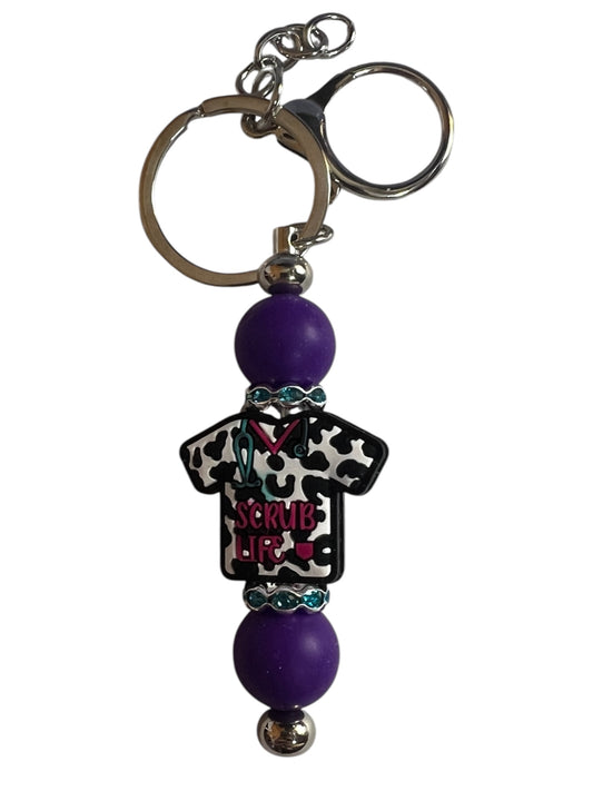 Scrub Life Keychain