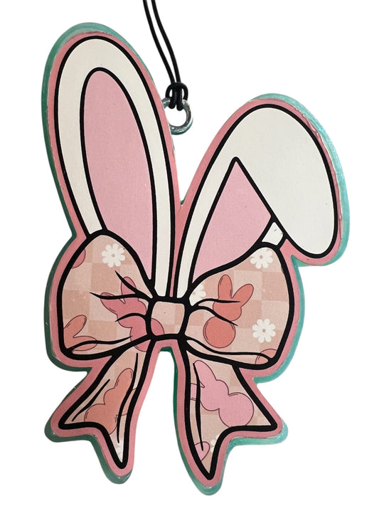 Bunny Ears With Bow  - Marshmallow Peeps