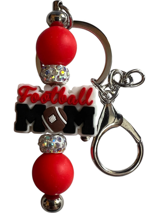 Football Mom Keychain