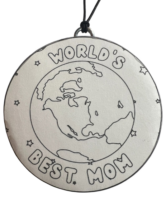 Freshie Coloring Kit - World's Best Mom  - Sauvage Dior